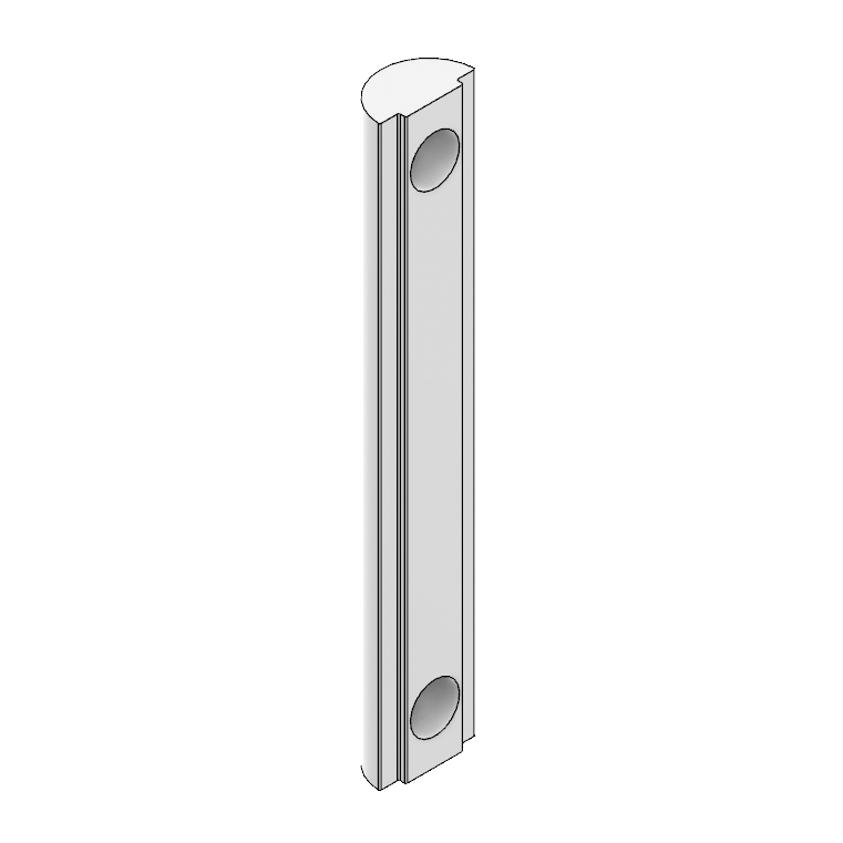 41-340-0 MODULAR SOLUTIONS PROFILE FASTNER<BR>80MM LONG ROLL IN T-SLOT BAR